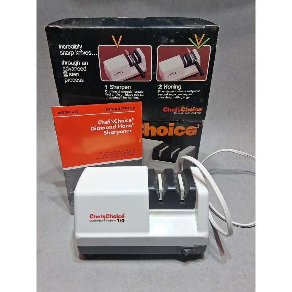 CHEF'S CHOICE Model 310 Diamond Hone Electric Knife Sharpener Tested